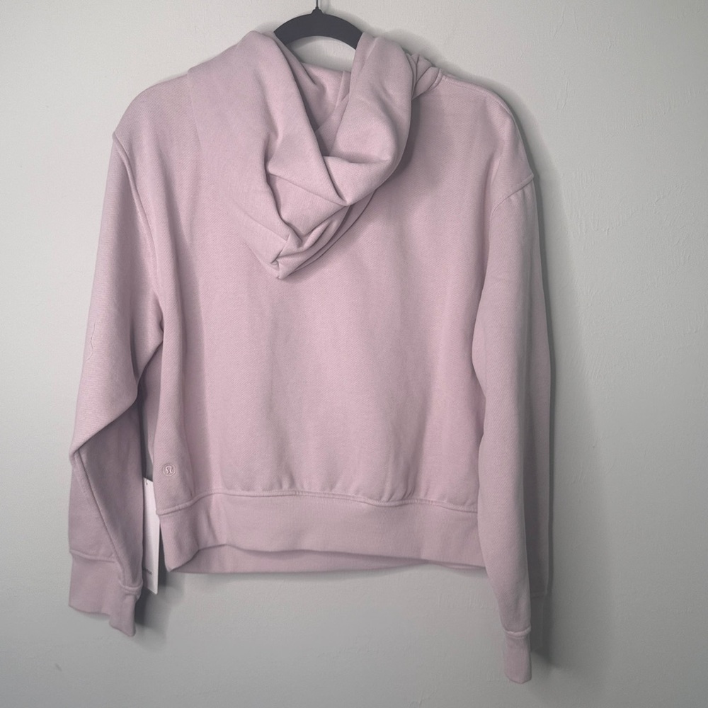 lululemon athletica Light Pink Hoodie Sweatshirt NWOT - Picture 2 of 4
